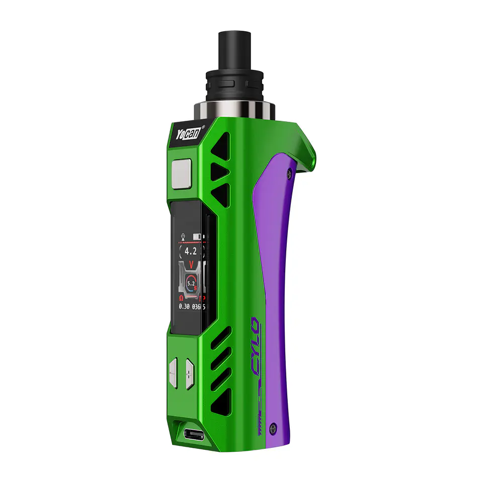 Vaporizador Extracciones Yocan Cylo | Pantalla Smart Led 5