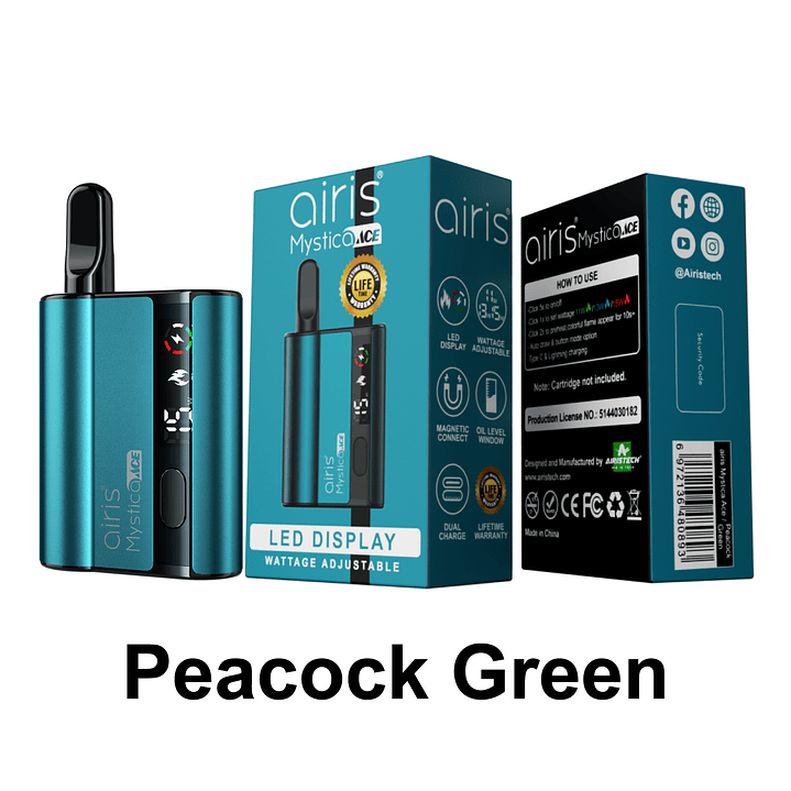 Vaporizador Bateria Airis Mystica Ace . Original Airistech 2