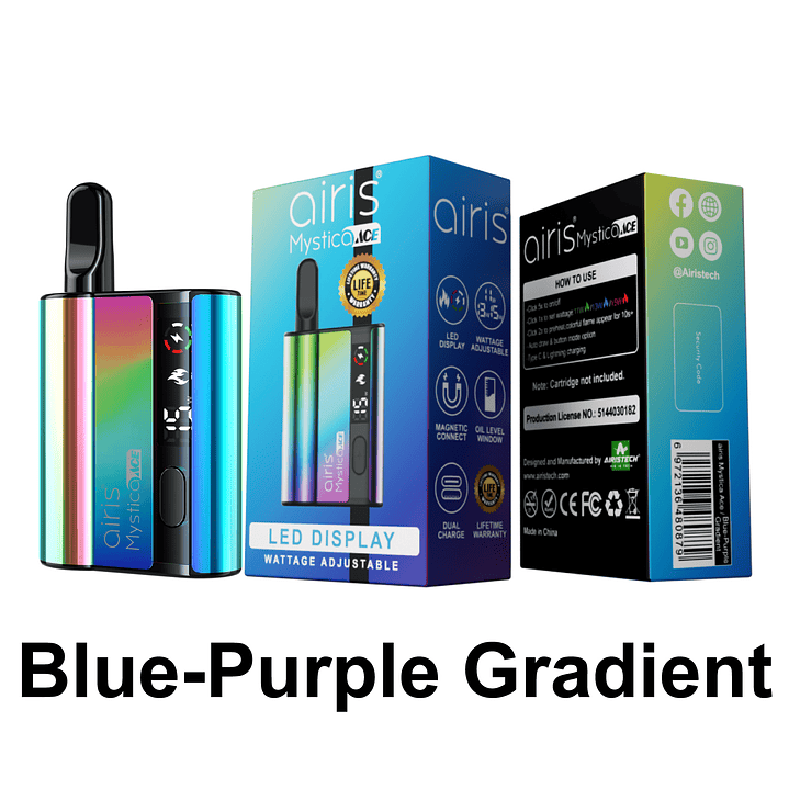 Vaporizador Bateria Airis Mystica Ace . Original Airistech 7