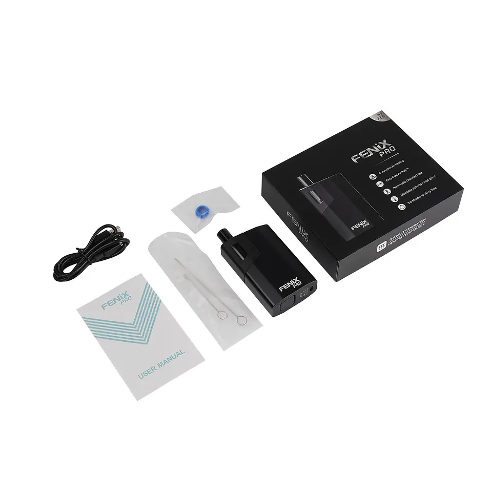  Vaporizador Herbal Premium Fenix Pro 🌿 💨 Convección Real & Pantalla OLED ⚡ 4