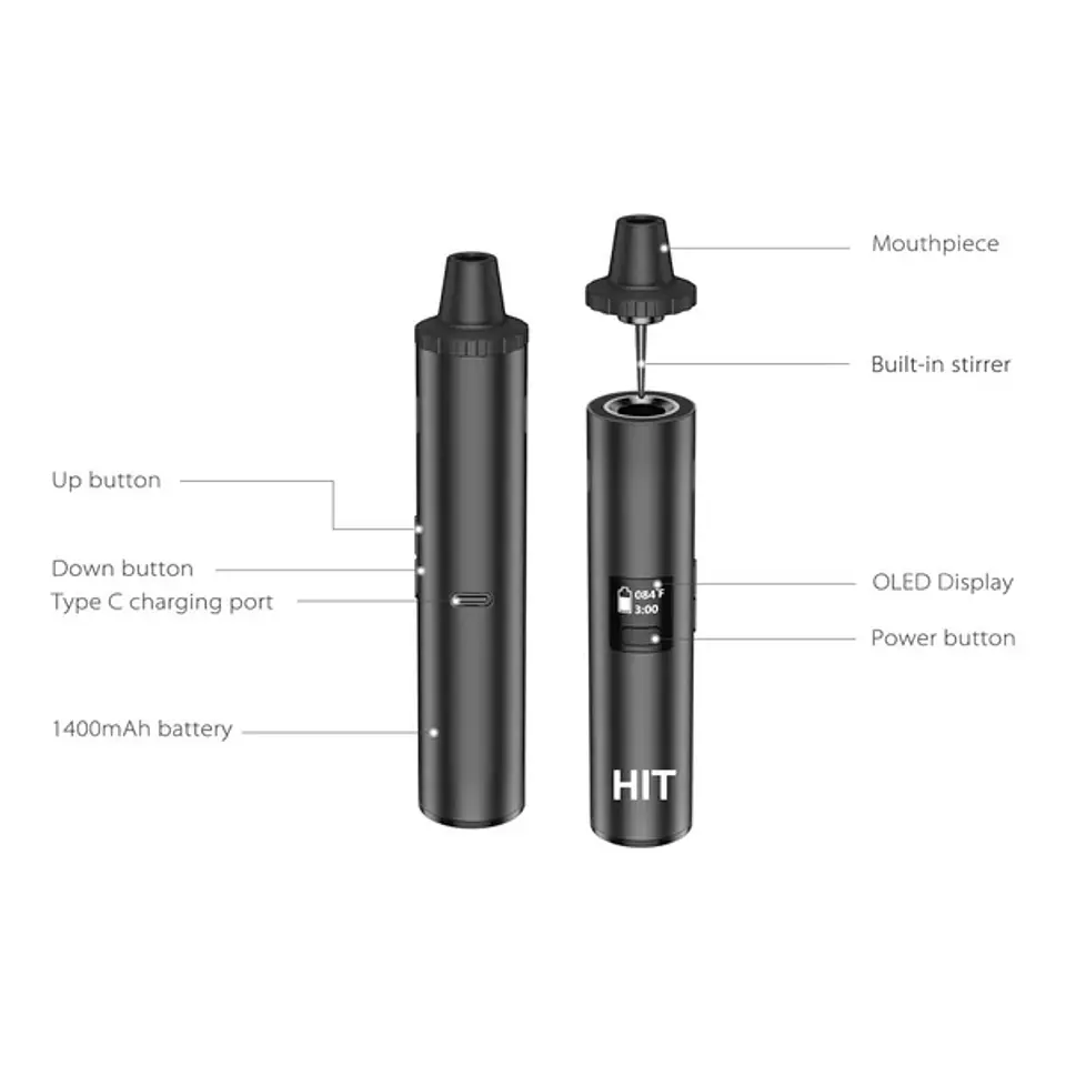 Vaporizador Para Hierbas Yocan Hit  6