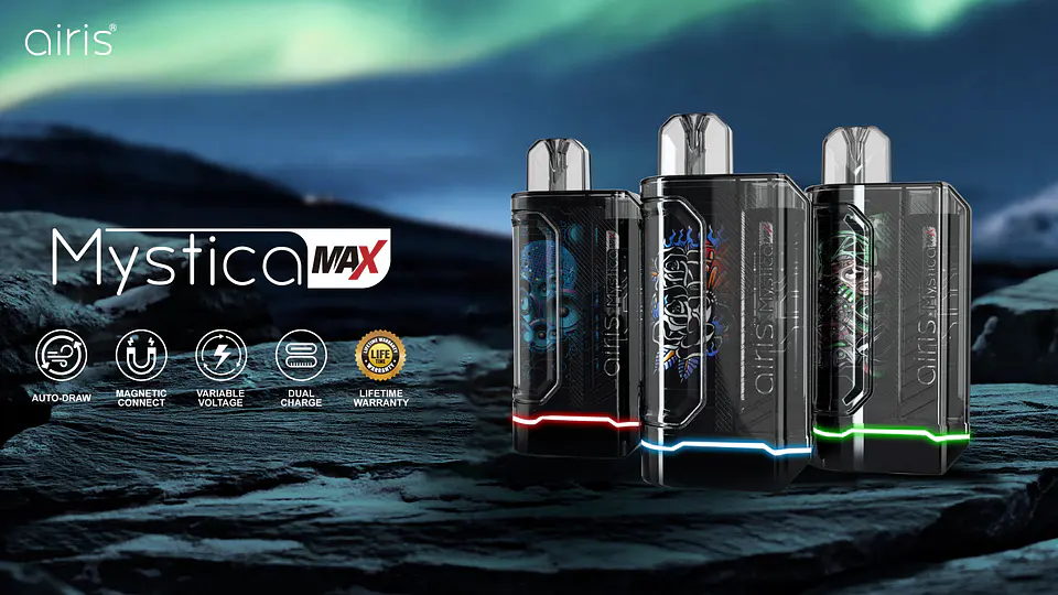 Vaporizador Bateria Airis Mystica Max Para Cartridges 510 9
