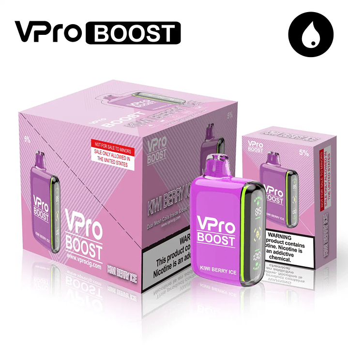 Vaper desechable VPRO 24.000 Puffs 6