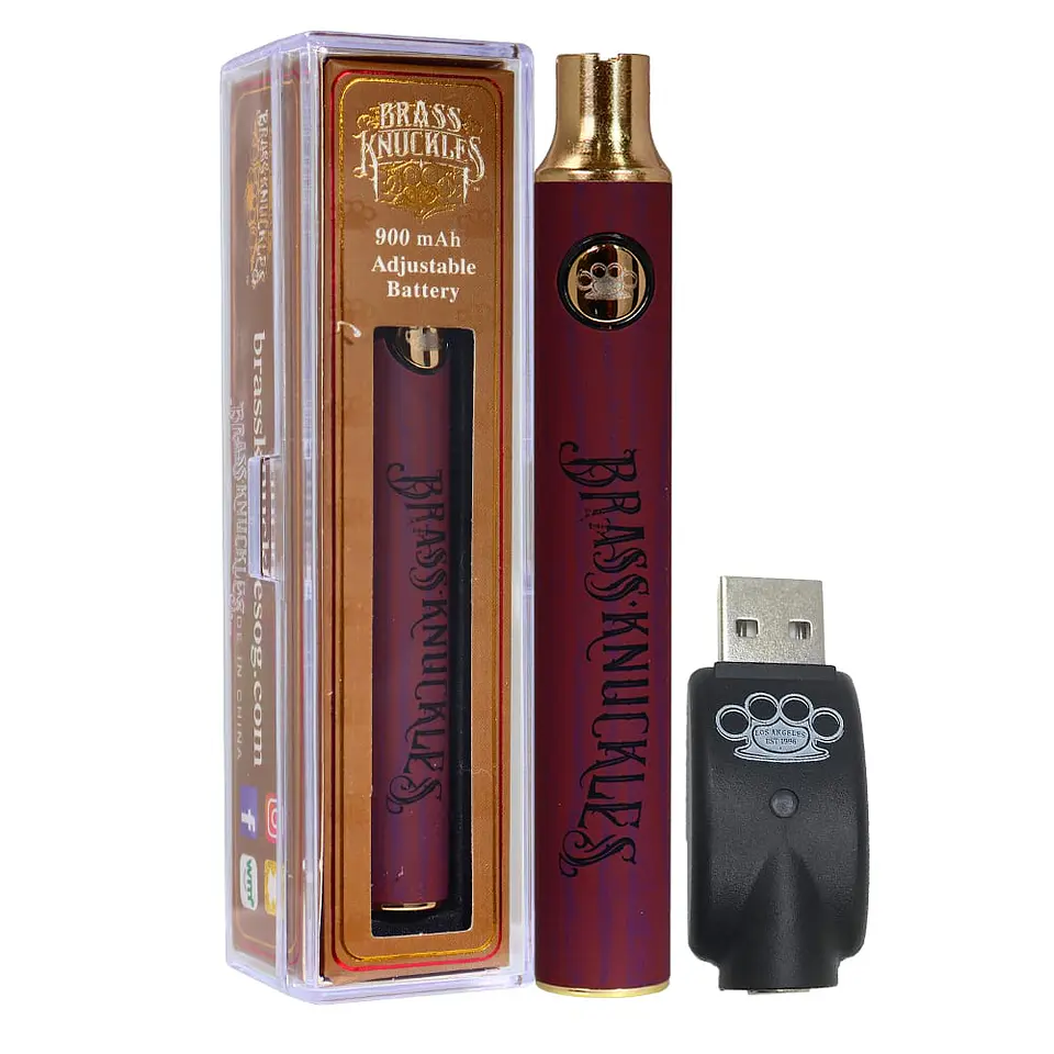 Vaporizador Brass Knuckles 900mah Rosca 510 Original. 12