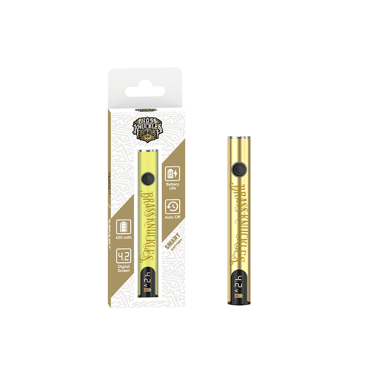 10 x Vaporizador Bateria Brass Knukles Smart Pro 650mah - Edicion Friendly 2