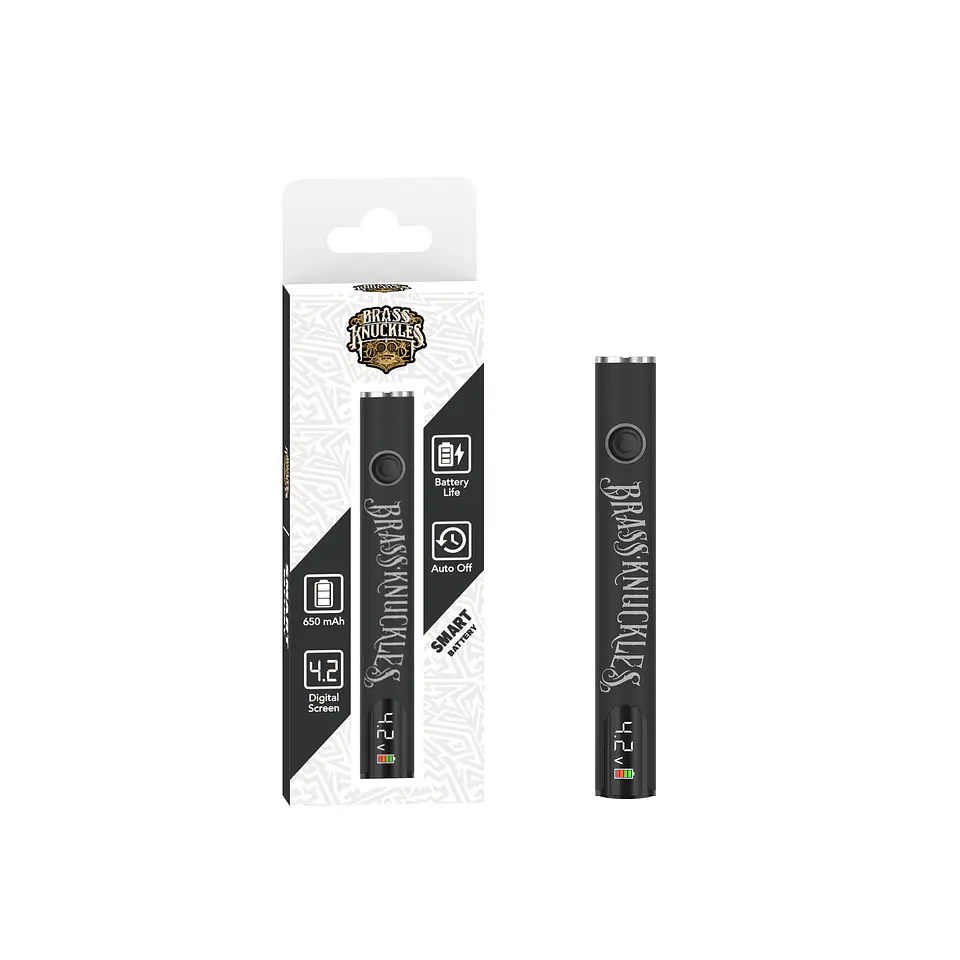 10 x Vaporizador Bateria Brass Knukles Smart Pro 650mah - Edicion Friendly 7