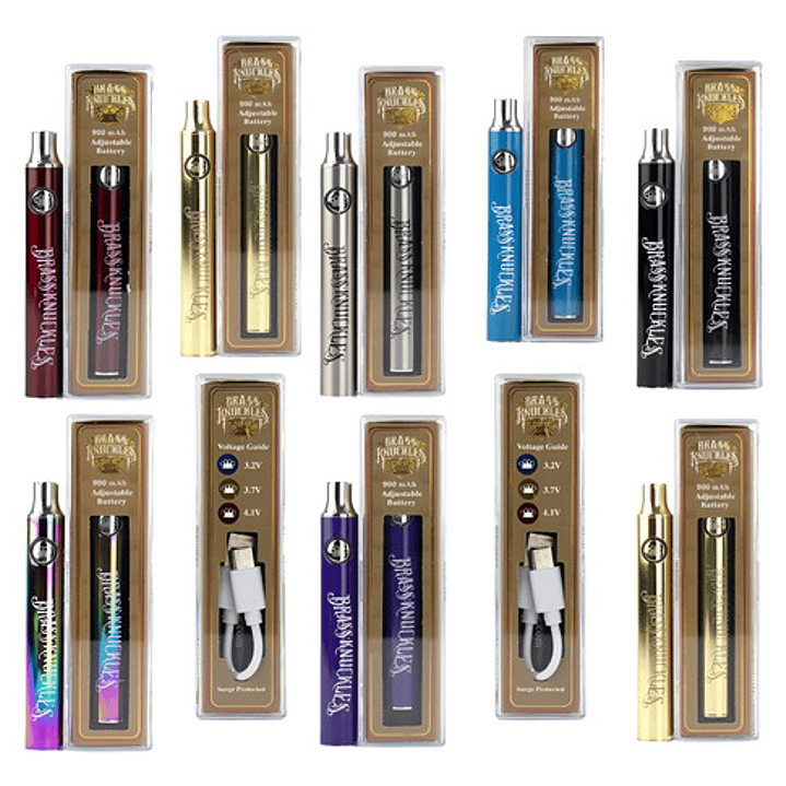 10 X Vaporizador Brass Knuckles 900mah Cargador USB  1