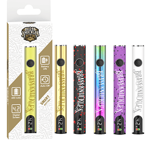 10 x Vaporizador Bateria Brass Knukles Smart Pro 650mah - Edicion Friendly
