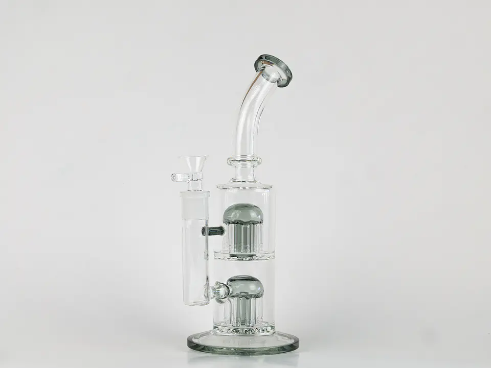 Bong Pyrex Doble Medusa 30CM 1
