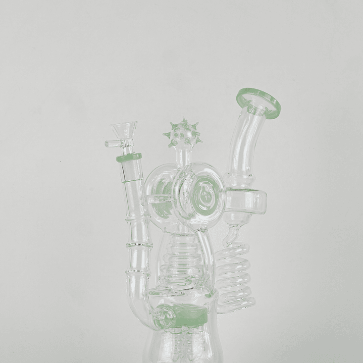 Bong de Culto #1 Multicanal Spiral System 28CM 750g 2