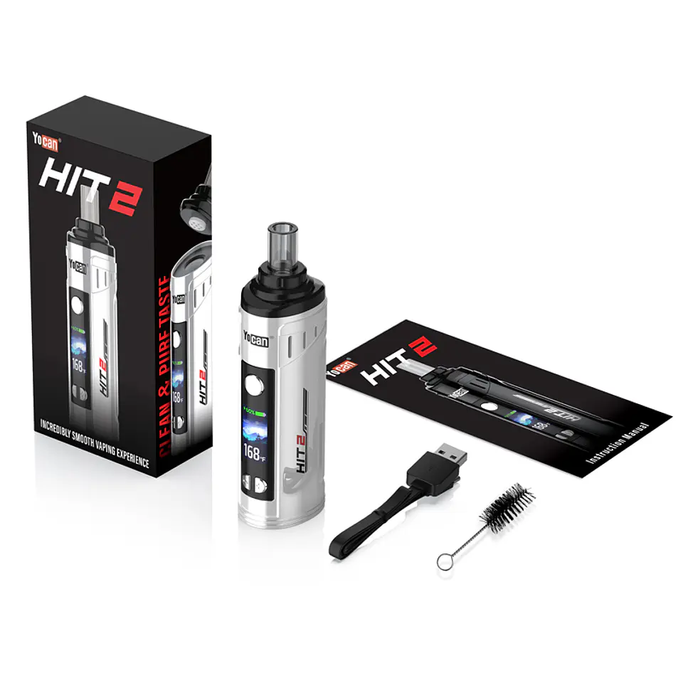 Vaporizador De Hierbas Yocan Hit 2 - Pantalla Led Smart 10