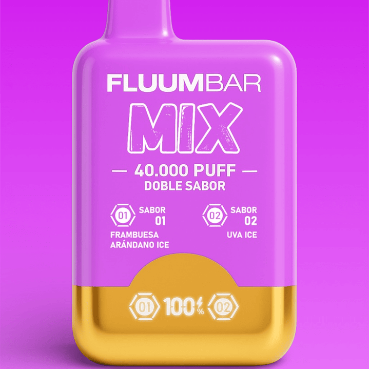 Vaporizador Fluumbar 40.000 Puffs ( Doble Sabor ) 8