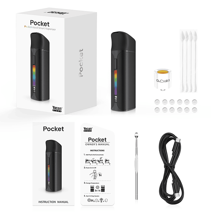 Vaporizador Extracciones Yocan Pocket  10