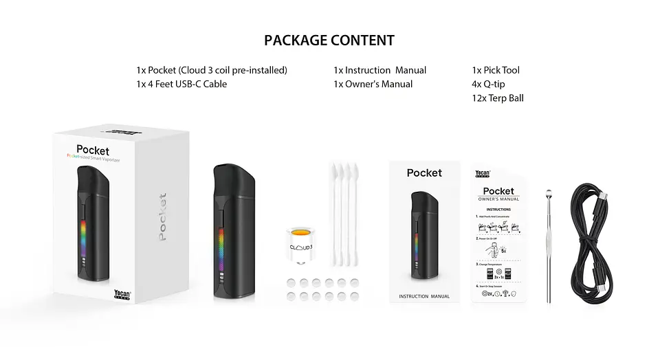 Vaporizador Extracciones Yocan Pocket  11