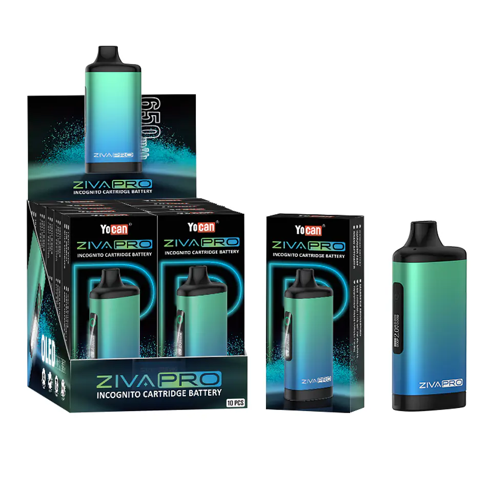 Vaporizador Yocan Ziva Pro Para Cartridges Rosca 510 15