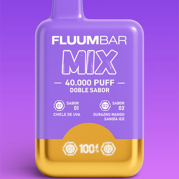 Vaporizador Fluumbar 40.000 Puffs ( Doble Sabor ) 2