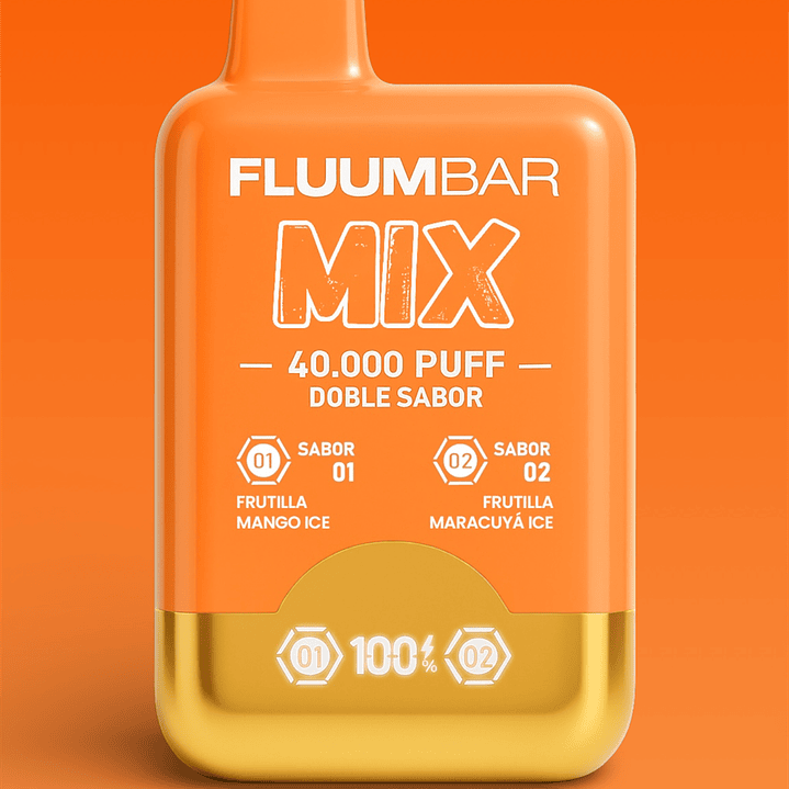 Vaporizador Fluumbar 40.000 Puffs ( Doble Sabor ) 6