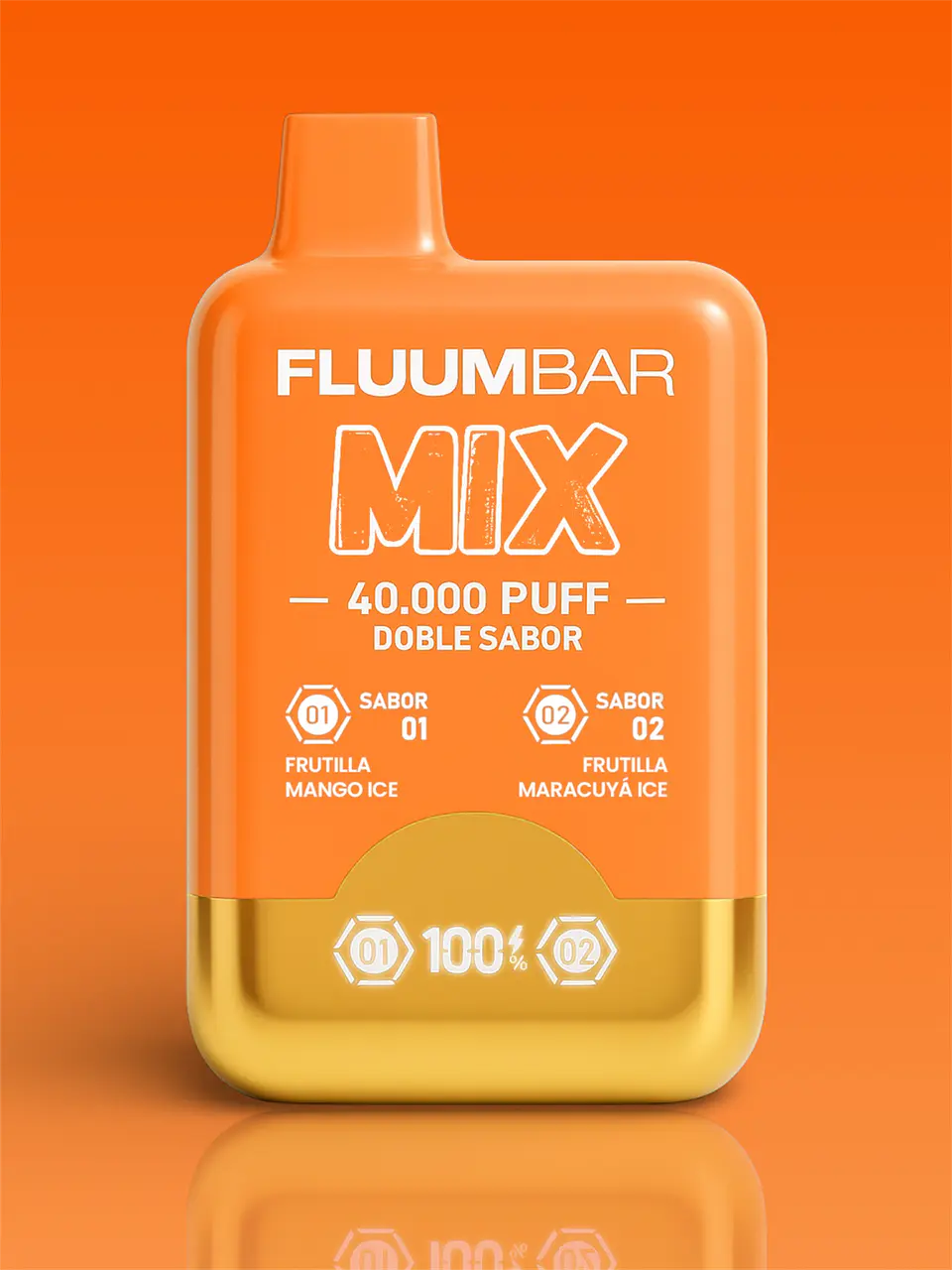 Vaporizador Fluumbar Mix 40.000 Puffs ( Doble Sabor )  6