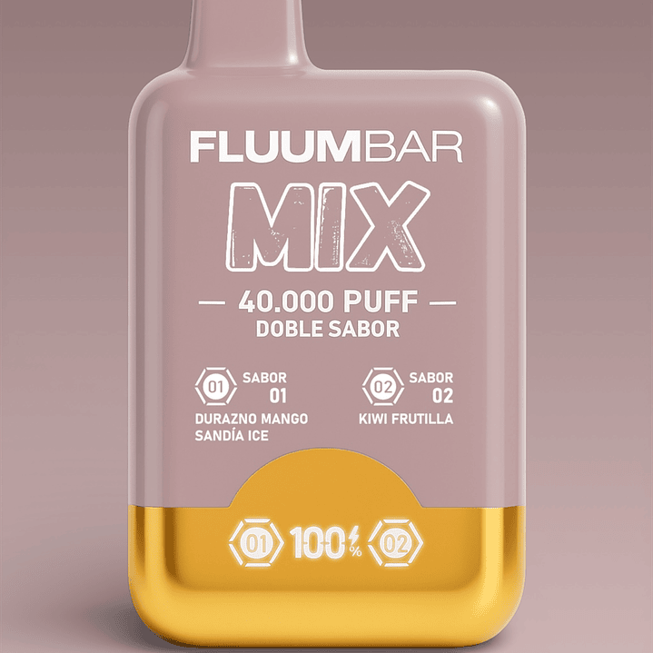 Vaporizador Fluumbar 40.000 Puffs ( Doble Sabor ) 7