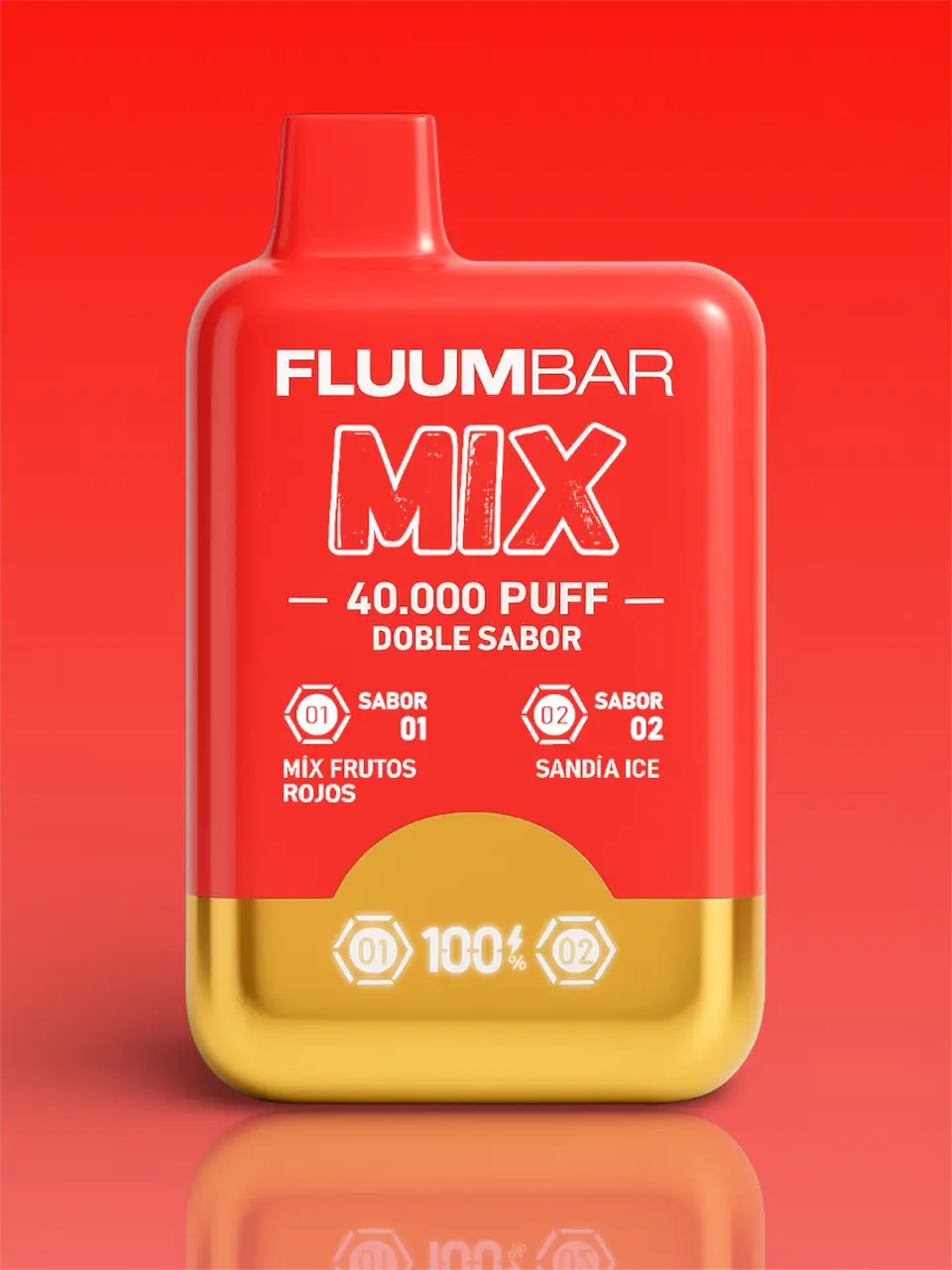 Vaporizador Fluumbar Mix 40.000 Puffs ( Doble Sabor )  8