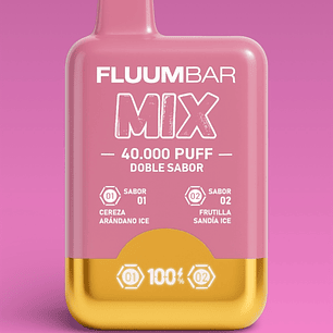 Vaporizador Fluumbar 40.000 Puffs ( Doble Sabor )