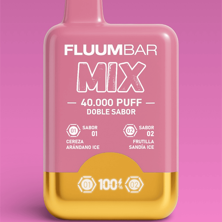 Vaporizador Fluumbar 40.000 Puffs ( Doble Sabor ) 1