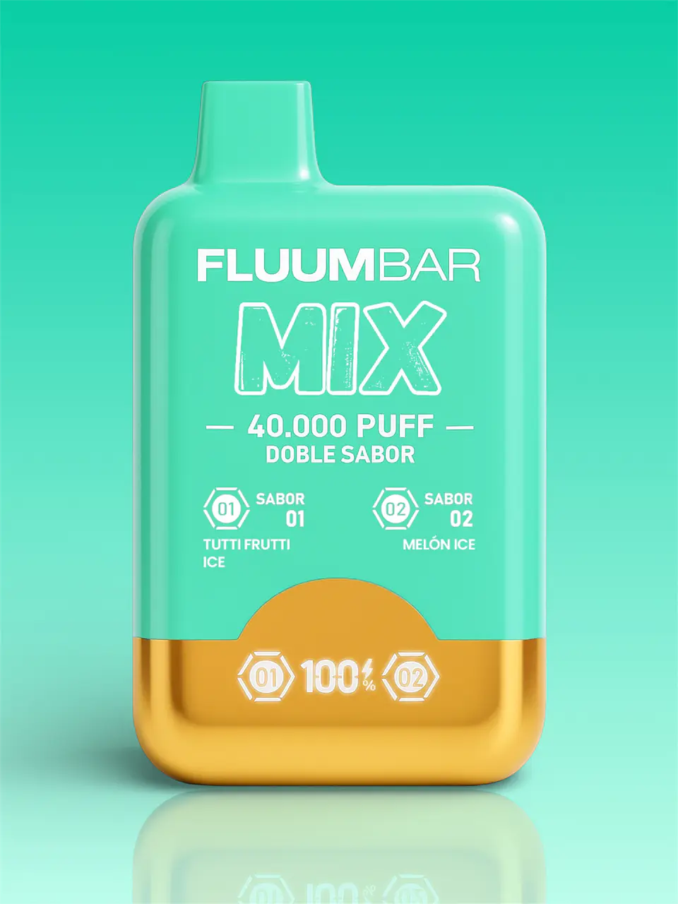 Vaporizador Fluumbar Mix 40.000 Puffs ( Doble Sabor )  10
