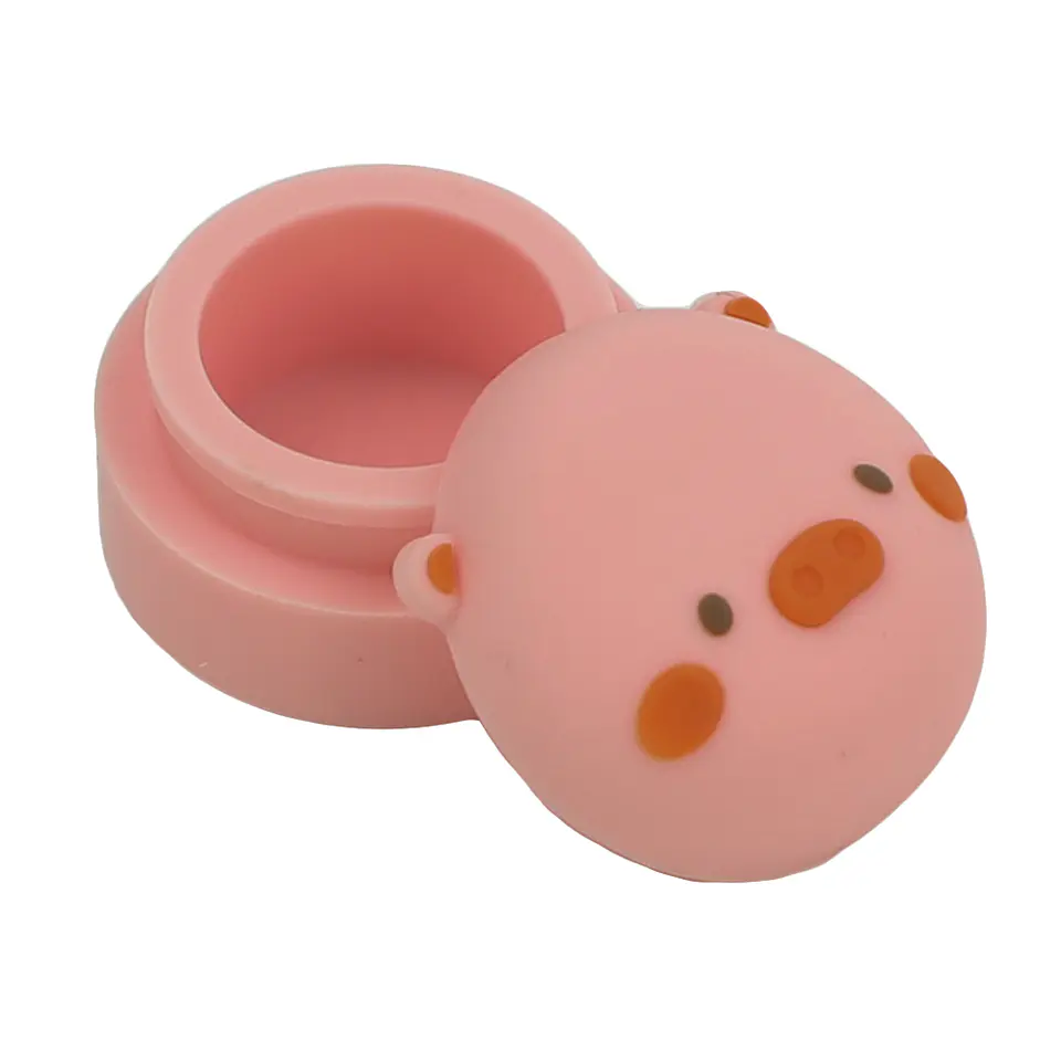 Contenedor de Silicona Antiadherente Cerdito 5ml 1