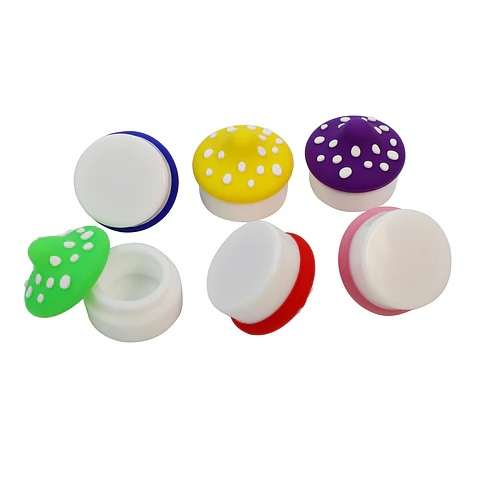 Contenedor de Silicona Antiadherente Mushroom 5ml