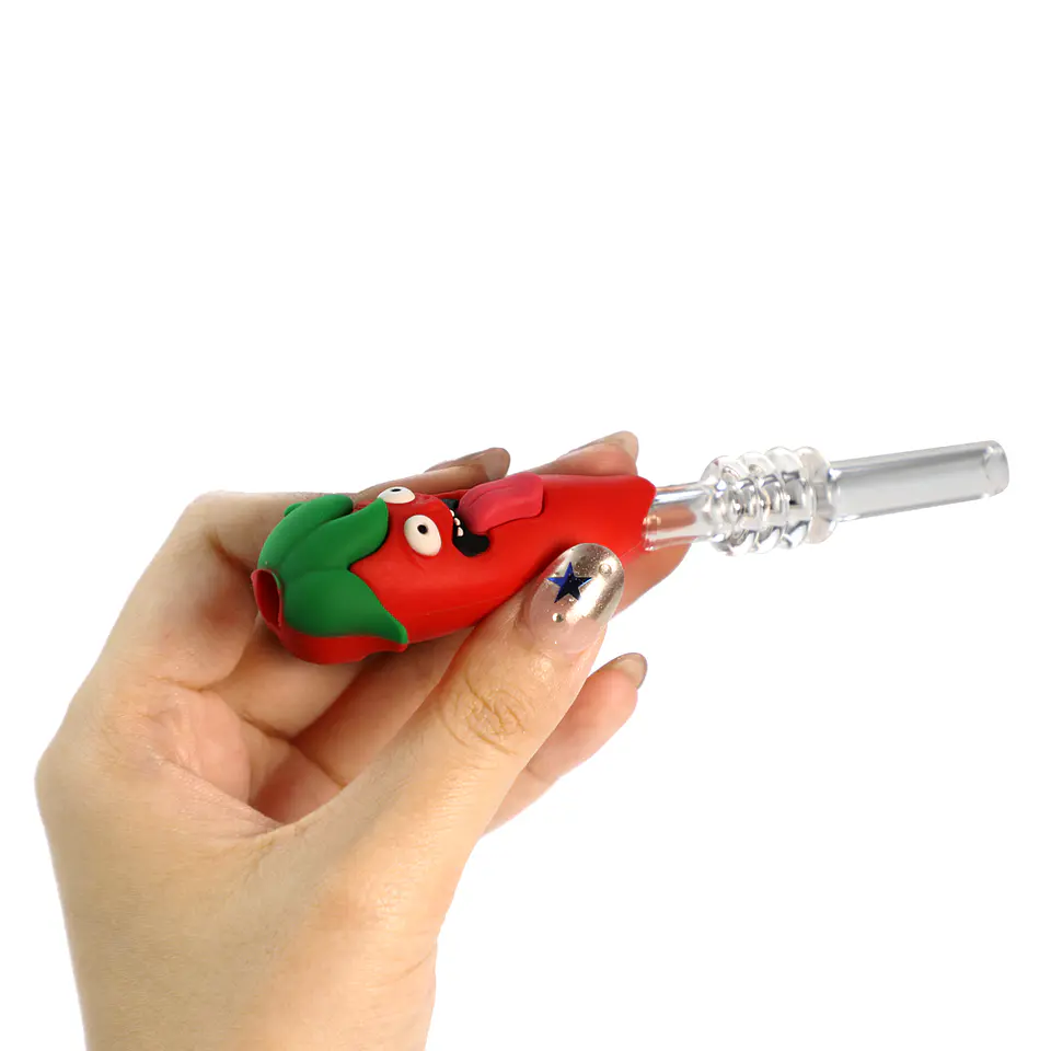 Nectar Collector Chili – Dab Straw de Silicona 2