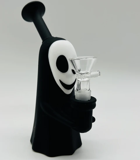 Bong de Silicona Happy Mask 
