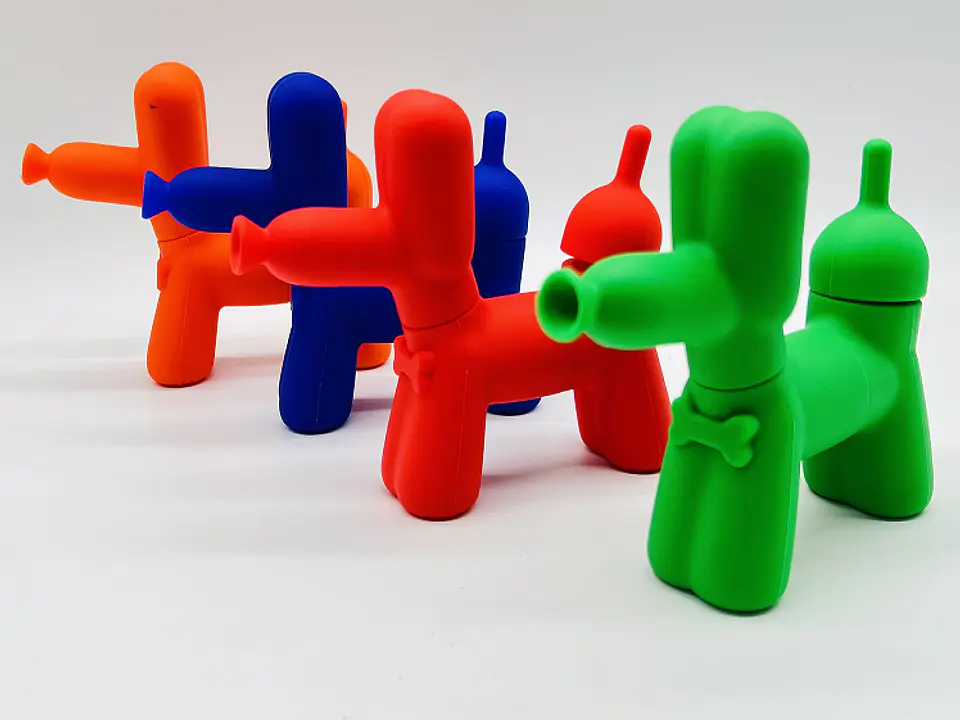 Pipa de Silicona Balloon Dog 1