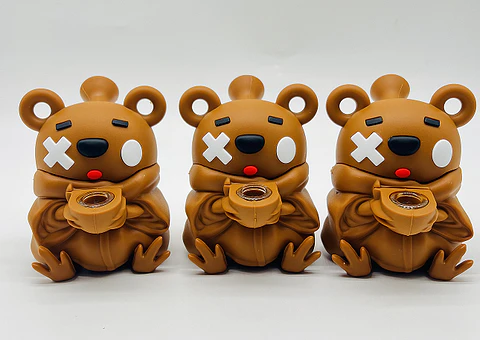 Pipa de Silicona Bear Cartoon