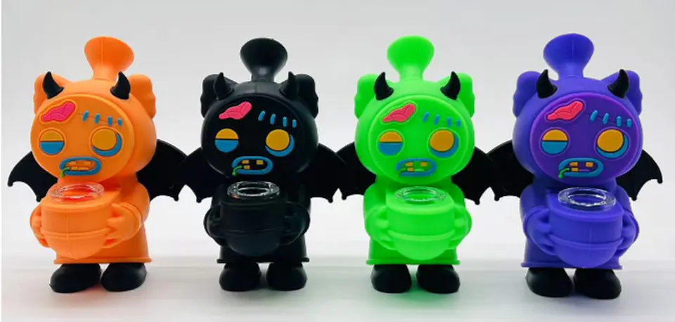 Bong de Silicona Demon Cartoon 5
