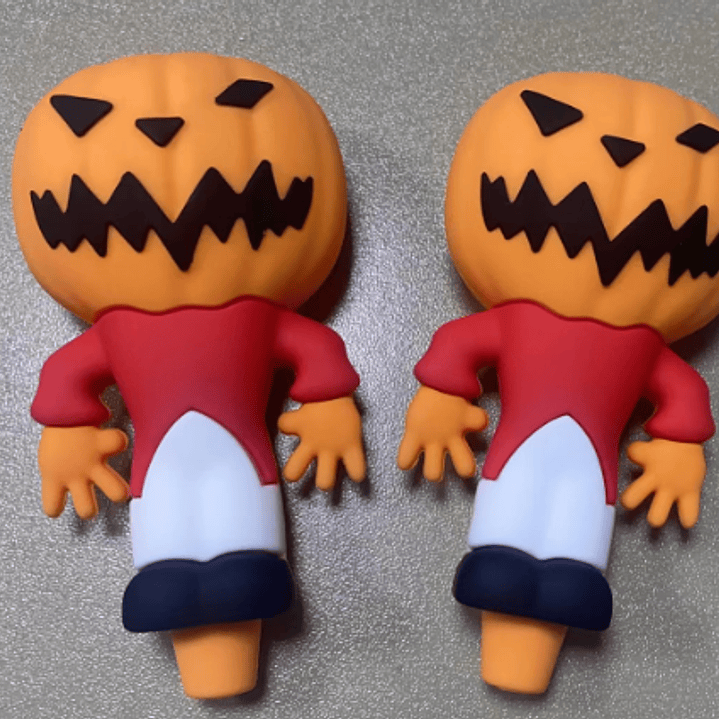 Pipa Silicona Pumpkin Halloween 1