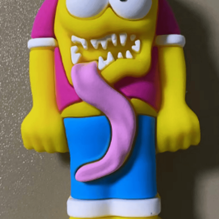 Pipa Silicona Cartoon Monster 1