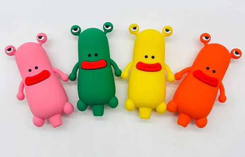 Pipa SIlicona Alien Cartoon