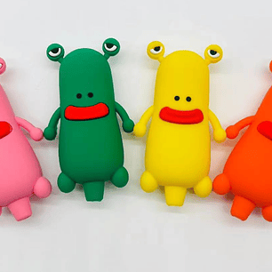 Pipa SIlicona Alien Cartoon