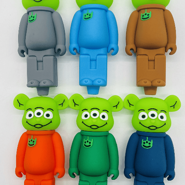 Pipa de Silicona Alien 3 Eyes 1