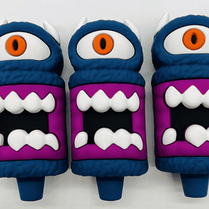 Pipa SIlicona Big Mouth Blue