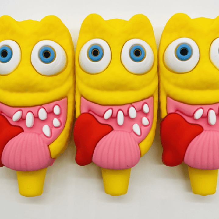 Pipa Silicona Big Mouth Yellow 1