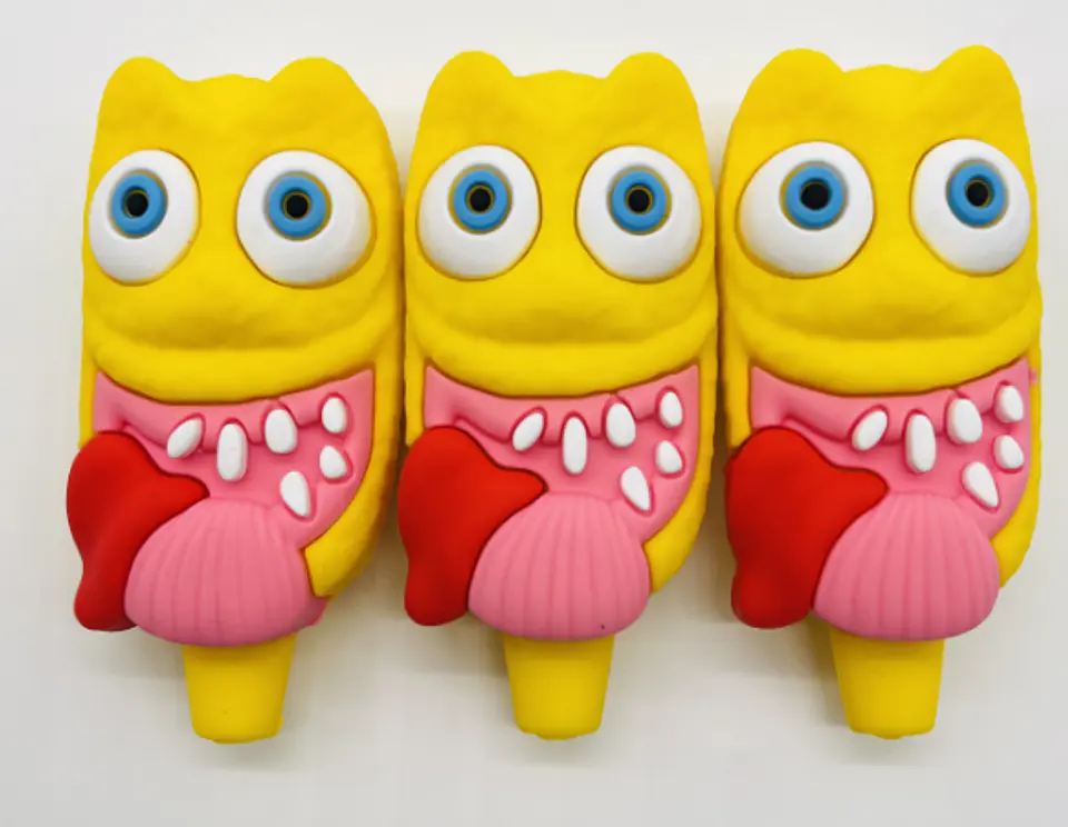 Pipa Silicona Big Mouth Yellow 1