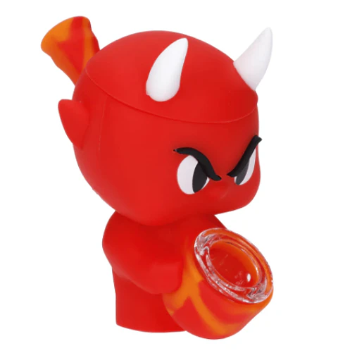 Pipa Silicona Red Devil