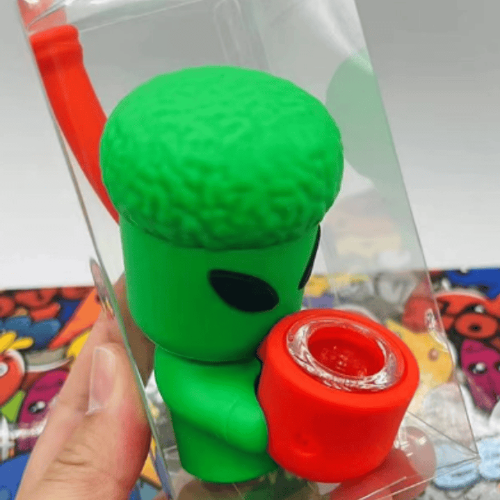Pipa Silicona Alien Brocoli 1