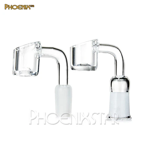 Banger de Cuarzo Phoenix Star 90° – Clavo Quartz para Dabs 14mm/18mm