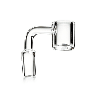 Banger de Cuarzo Fondo Plano 90° – Clavo Quartz para Dabs 14mm/18mm