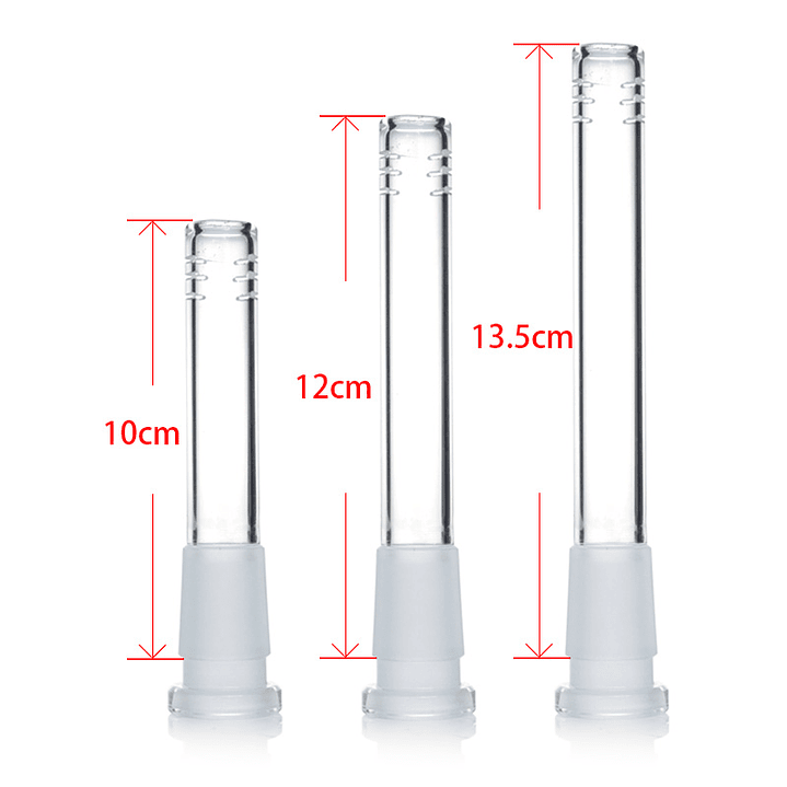 Downstem de Vidrio Difusor 10cm / 12cm / 13.5cm – Repuesto para Bong 14mm/18mm 2