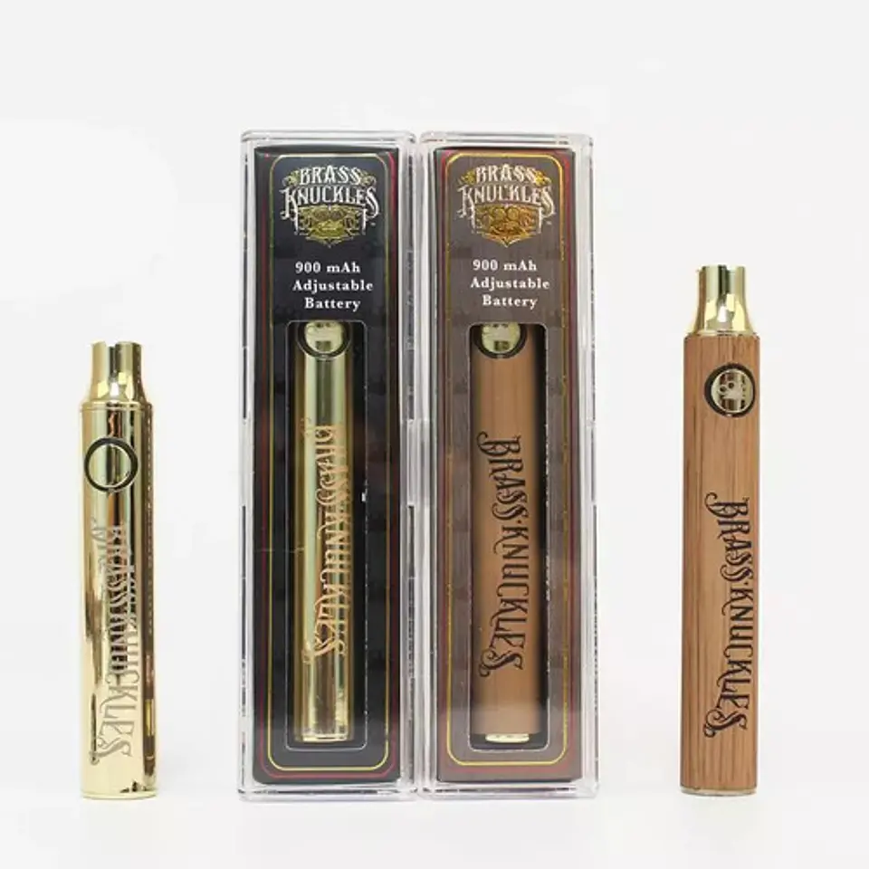 50 X Vaporizador Brass Knuckles 900mah Para Cartridge. 1