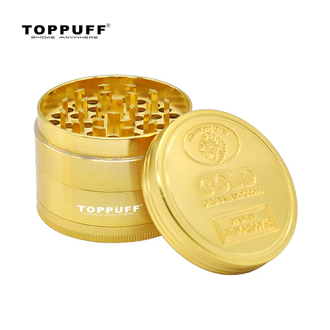 Moledor Metal Toppuff Gold - 4 Partes (50mm)
