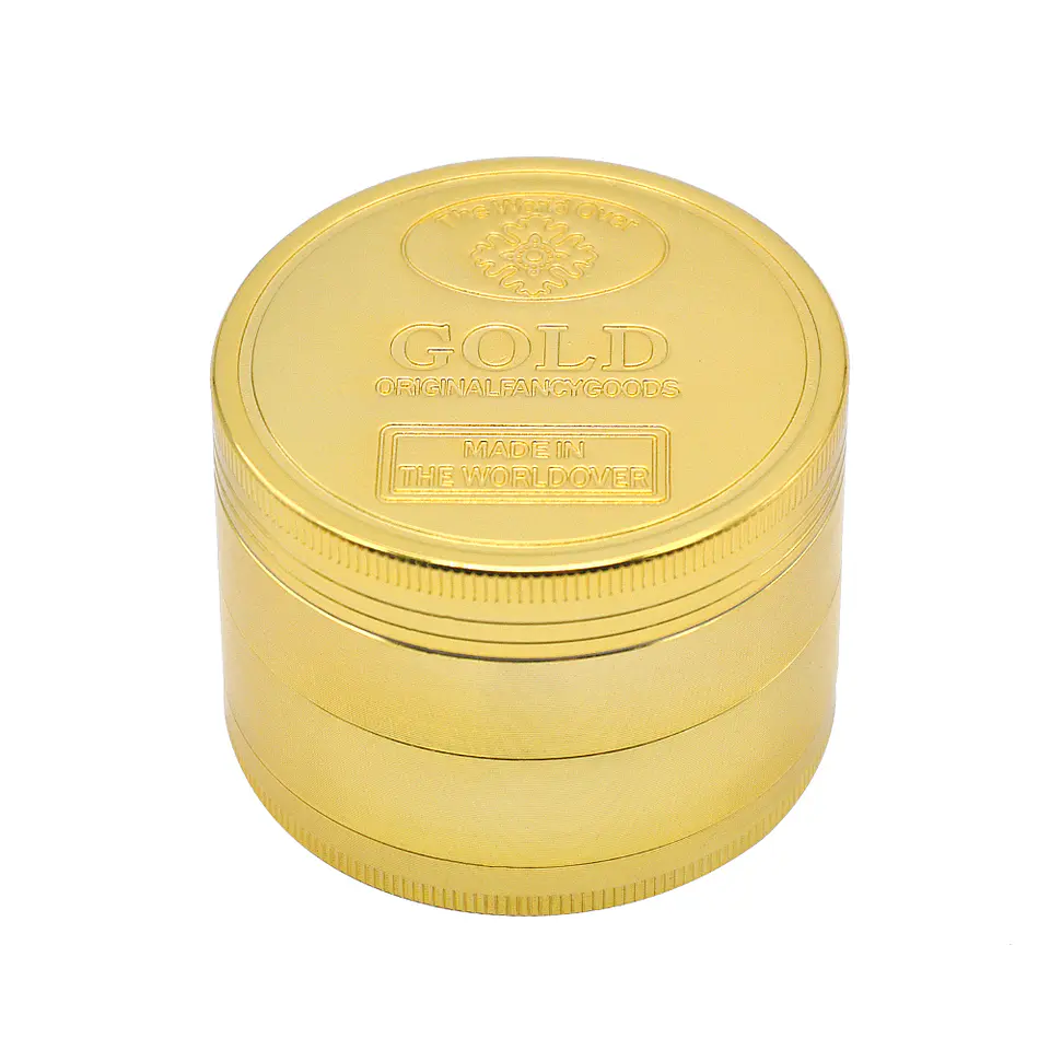 Moledor Metal Toppuff Gold - 4 Partes (50mm) 4